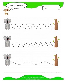 Çizgi Çalışma Sayfaları
